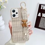 Zebana Xiaomi Redmi Note 12 Pro 5G ile Uyumlu Kılıf Zebana Teddy Silikon Kılıf Bej