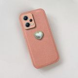 Zebana Xiaomi Redmi Note 12 Pro 5G ile Uyumlu Kılıf Zebana Velvix Silikon Kılıf Rose Gold