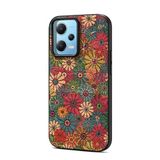 Zebana Xiaomi Redmi Note 12 Pro 5G ile Uyumlu Kılıf Zebana Vintage Kumaş Kılıf Desen 2