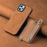 Zebana Xiaomi Redmi Note 12 Pro 5g Uyumlu Kılıf Zebana 2in1 Best Deri Kılıf Kahverengi