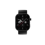 Zeblaze - Jet Black Akıllı Saat Zarif, Paslanmaz Çelik Gövde, Kalp Atış Hızı Monitörü Btalk Plus