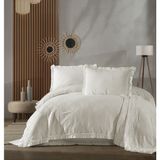 Zebra Casa Carla Çift Kişilik Pike Takımı - Ekru - 240x260cm