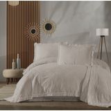 Zebra Casa Carla Tek Kişilik Pike Takımı - Taş - 180x240cm