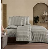 Zebra Casa Çift Kişilik Nevresim Takımı / Krem - 200 x 220 cm - Bej