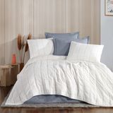 Zebra Casa Elisa Çift Kişilik Yatak Örtüsü Seti / Bej - 240 x 260 cm - İndigo