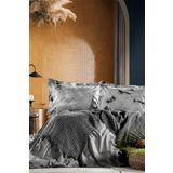 Zebra Casa Loft Antrasit Çift Kişilik Pike Takım
