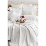 Zebra Casa Lottie Nakışlı Pike Takımı / Krem