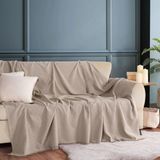 Zebra Casa Noble 170X200CM Koltuk Örtüsü - Bej - 170 x 200 cm