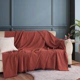Zebra Casa Noble 170X200CM Koltuk Örtüsü - Kiremit - 170 x 200 cm