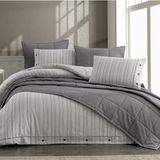 Zebra Casa Olive Tek Kişilik Yatak Örtüsü Takımı - 180 x 240 cm - Gri