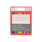 Zebra Clickart Market Pen 0.6Mm 12'Li Tükenmez Kalem Seti Standart Colours 12Czst