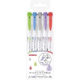Zebra Mildliner Brush Pen Kalem Set