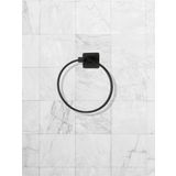 Zebra Oval Havluluk Siyah