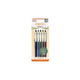 Zebra Sarasa Clip Jel Murekkepli Kalem Vintage Set 0,5Mm 5'Li Set-1