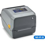 Zebra ZD621R Termal Transfer Barkod Etiket Yazıcı 4.3" Renkli Dokunmatik LCD Ekran; 203 Dpi, Usb, USB Host, Ethernet, Seri, Wifi 6 Kablosuz, Bluetooth Bt5.3, Rfıd - Uhf, Model No: ZD6A142-30ERR2EZ