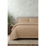 ZEBRACASA Alora Çift Kişilik Yatak Örtüsü Takımı/Kahve Kahverengi 240 x 260