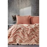 zebracasa Mabelle Çift Kişilik Yatak Örtüsü / Pudra - 240 x 260 cm