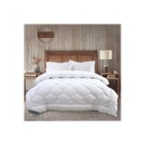 ZEBRACASA Siesta Mikrofiber Soft Çift Kişilik Yorgan Beyaz 195 x 215