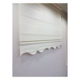 Zebraevim 160 x 260 cm Ekru Trend Pliseli Etek Dilimli Zebra Perde
