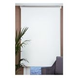 Zebraevim Kalın Kumaşlı Beyaz Mat Stor Perde Etek Dilimli - 80 x 260 cm