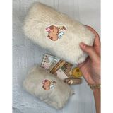 ZeCo Collection Tatlı Melek Capybara Pofuduk Peluş Çanta / Kalemlik / Toparlayıcı / Kalem Kutu