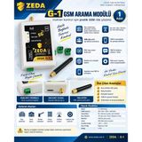 Zeda Gsm Sim Kartlı Uzaktan Kontrol Modülü Telefon İle Uzaktan Kumanda Cihazı 1No 6A Kontaklı 12V İle 24V Arası Dc Ve Ac