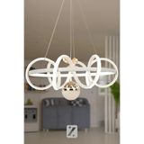 Zeda Teknoloji Büyük Kuzey 3 Renk Tek Top Sarkıt Led Avize - LED Avize - Beyaz LED Avize
