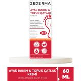 Zederma 60 ml Ayak Bakım & Topuk Çatlak Kremi %20 Üre ile Hızlı Nemlendirme Sağlar