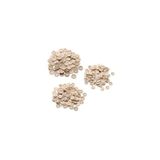 Zedhobi 50 Adet 15mm Handmade Yazılı Yuvarlak Ahşap Düğme