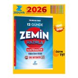 Zeduva Yayınları 2026 Tüm Sınavlar Zemin Matematik Hazırla 12 Günde Sml Hoca(Matematik+Kalem