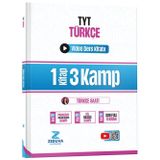Zeduva Yayınları 2026 Türkçe Saati TYT Türkçe 1 Kitap 3 Kamp Video Ders Kitabı