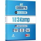 Zeduva Yayınları Coğrafyanın Kodları Ayt Coğrafya 1 Kitap 3 Kamp Video Ders - 2025