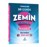 Zeduva Yayınları Türkçe Saati 20 Günde Zemin Hazırla Paragraf Anlam Bilgisi Soru Bankası
