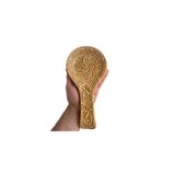 Zeem Handmade Ceramic El Yapımı Seramik Bakır Sarı Kaşıklık Lale Desenli Kepçelik Spatulalık Dekoratif Mutfak Tezgahüstü Kaşık Altlığı, Mutfak Hediyesi