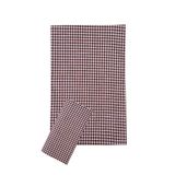 Zefir Desen Sofra Bezi Masa Örtüsü 170 x 170 Cm Bordo