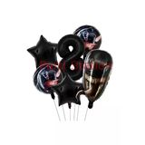 Zehirli Öfke Venom 8 Yaş Doğum Günü Balon Set Venom Tema Doğum Günü Parti Balon Set