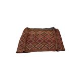 Zehra Abla Halı Antika El Dokuma Battal Büyük Boy Kağızman Nadir Beşik Yün Kilim 5270 Renkli-90 x 120