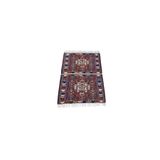 Zehra Abla Halı El Dokuma Benzersiz İran Sine Yün Kilim 6276 Çok Renkli-80 x 120