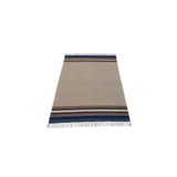 Zehra Abla Halı El Dokuma Şaheser Tek Renk Balıkesir Yün Kilim 6359 Çok Renkli-120 x 180
