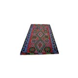 Zehra Abla Halı El Dokuma Zarif Pamukkale Denizli Yörük Yün Kilim 6275 Çok Renkli-160 x 280
