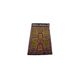 Zehra Abla Halı El Dokuması Geometrik Otantik Karapınar Yörük Yün Cecim Kilim 5833 Çok Renkli-85 x 150