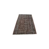Zehra Abla Halı Vintage El Dokuma Benzersiz Eskitme Yün Salon Halısı 5412 Renkli-140 x 250