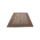 Zehra Abla Halı Vintage El Dokuma Eskitme Pastel Kula Izmir Yün Salon Halısı Renkli-220 x 250