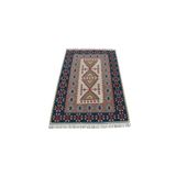 Zehra Abla Halı Vintage El Dokuma Şaheser Pastel Balıkesir Yün Kilim 6349 Çok Renkli-120 x 180
