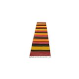 Zehra Abla Halı Yeni El Dokuma Benzersiz Şaheser Renkli Hafik Sivas Yolluk Yün Kilim 5874 Çok Renkli-80 x 350