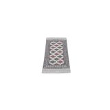 Zehra Abla Halı Yeni El Dokuma Cerit Yörükleri Meşhed İran Bukleli Pamuklu Yün Kilim 5934 Beyaz-80 x 130