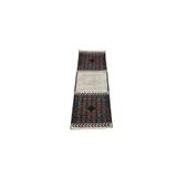Zehra Abla Halı Yeni El Dokuma Çift Gözlü Yörük Pamuklu Yün Kilim Heybe 5912 Çok Renkli-60 x 180