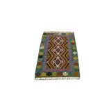 Zehra Abla Halı Yeni El Dokuma Görkemli Cerit Yörükleri Meşhed İran Yün Kilim 5554 Renkli-100 x 150