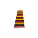 Zehra Abla Halı Yeni El Dokuma Nadir Şaheser Renkli Hafik Sivas Yolluk Yün Kilim 5899 Çok Renkli-80 x 350