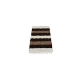 Zehra Abla Halı Yeni El Dokuma Nadir Tiftik Yün Siirt Battaniyesi Kilim 5765 Renkli-80 x 125